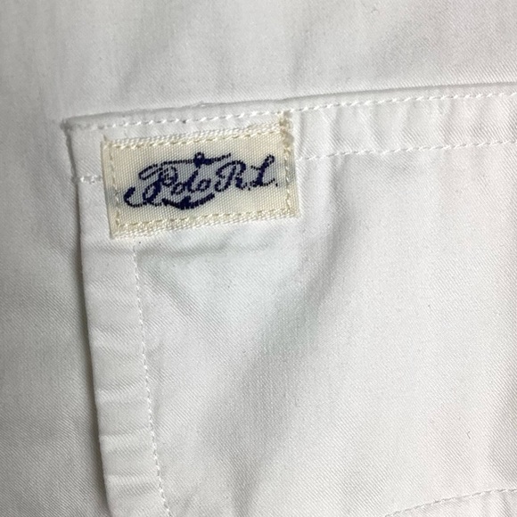 Polo Ralph Lauren   White and Cream Polo-shirts  Small Short Sleeve Button Down - Picture 3 of 9